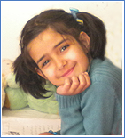girl at Lazarus Home